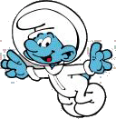 Swedish name: Astrosmurfen